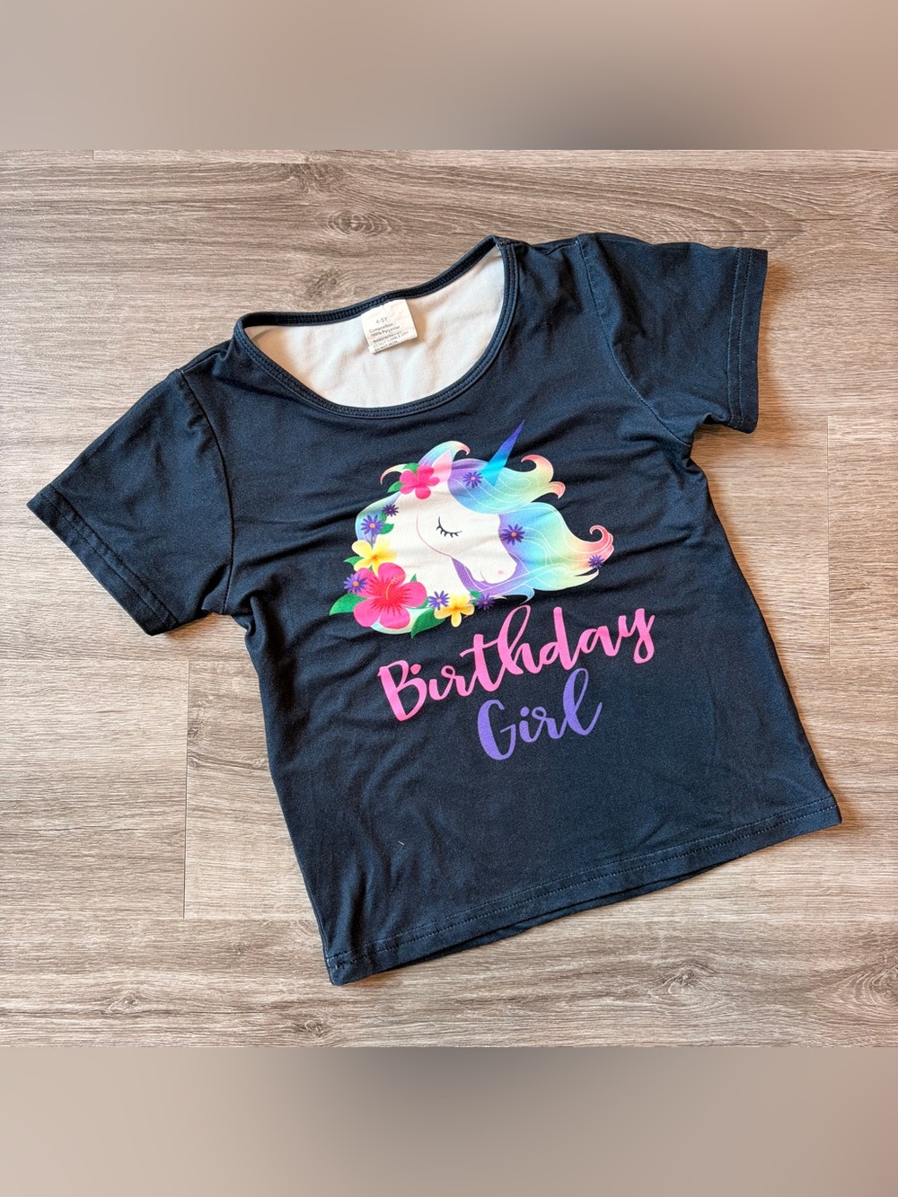 Birthday Girl little girls shirt